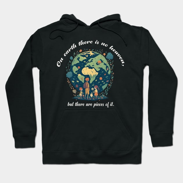 On earth there is no heaven, but there are pieces of it! Hoodie by Linkme